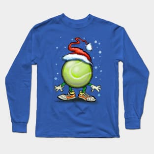 Tennis Christmas Long Sleeve T-Shirt